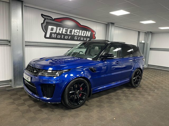 Land Rover Range Rover Sport P575 V8 Svr VU68NZT Blue #5