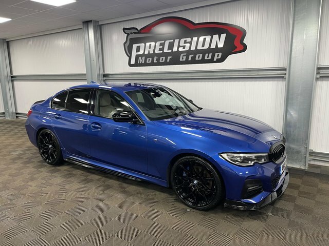 BMW 3 Series 330I M Sport AK19YKB Blue #4