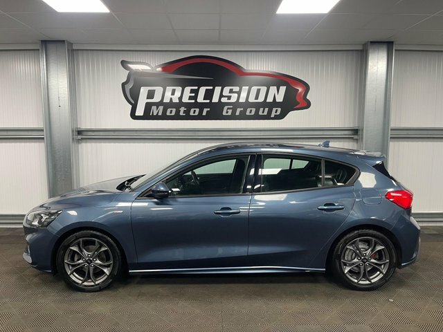 Ford Focus Ecoboost St-line Euro 6 CP19HBJ Blue #6