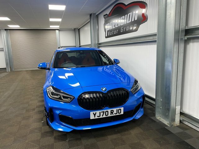 BMW 1 Series 128Ti Euro 6 YJ70RJO Blue #4