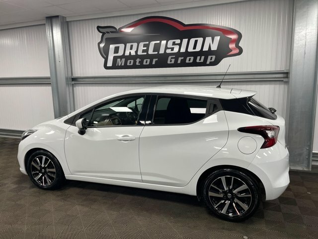 Nissan Micra Dci N-connecta Euro 6 YT17UNH White #6