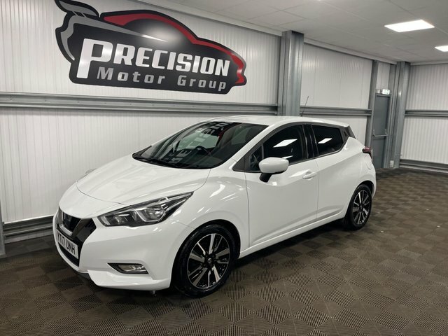 Nissan Micra Dci N-connecta Euro 6 YT17UNH White #4