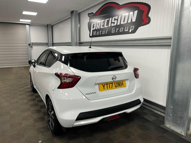 Nissan Micra Dci N-connecta Euro 6 YT17UNH White #5