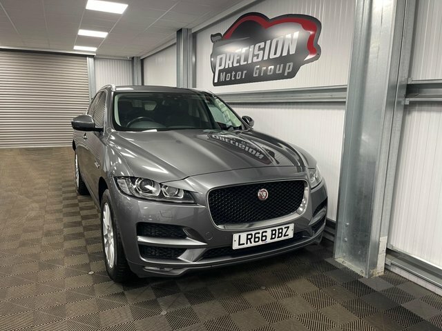 Jaguar F-Pace D180 Portfolio Awd LR66BBZ Grey #2