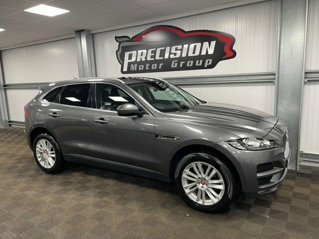 Jaguar F-Pace D180 Portfolio Awd LR66BBZ Grey #4