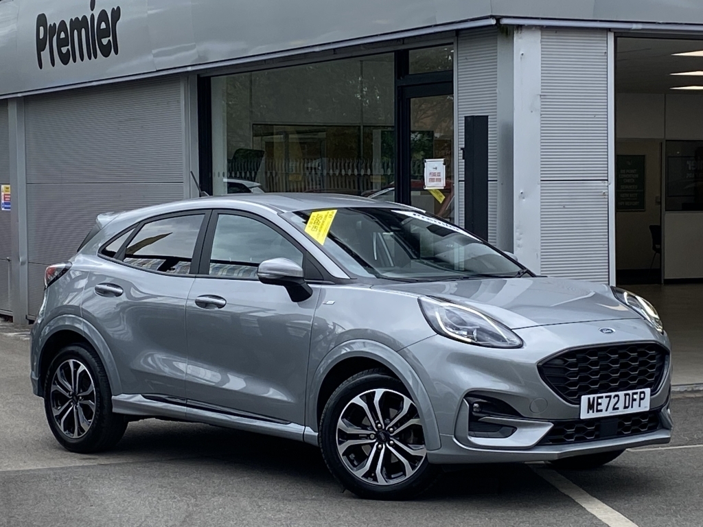 Ford Puma 1.0T Ecoboost Mhev St-line Suv Silver