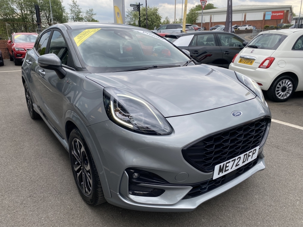 Ford Puma 1.0T Ecoboost Mhev St-line Suv ME72DFP Silver #2