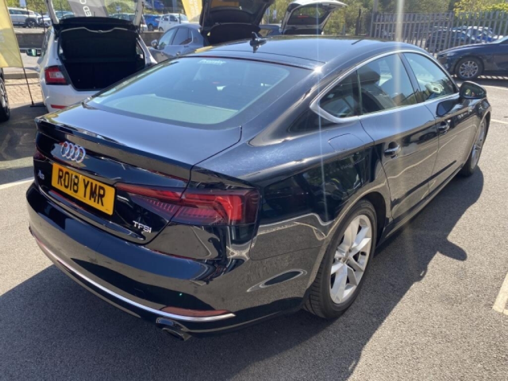 Audi A5 2.0 Sportback Tfsi Sport Mhev RO18YMR Black #4