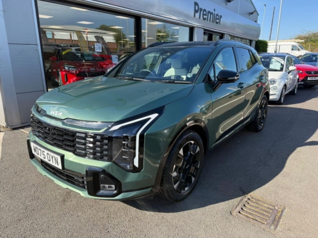 Kia Sportage 1.6 Gt-line S MD75OYN Green #2