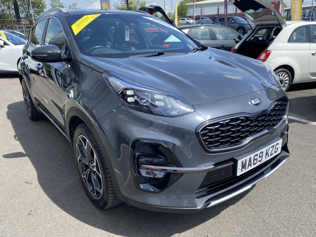 Kia Sportage 1.6 Gt-line Isg MA69KZG Grey #2