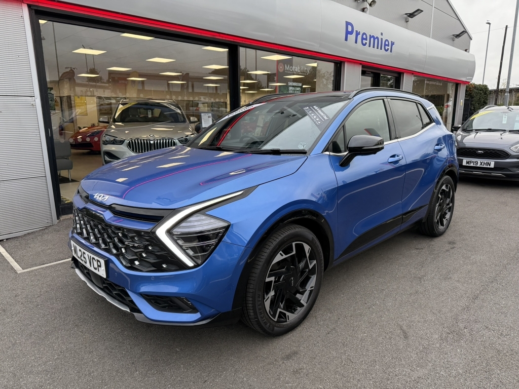 Kia Sportage 1.6 Gt-line S ML25VCP Blue #4