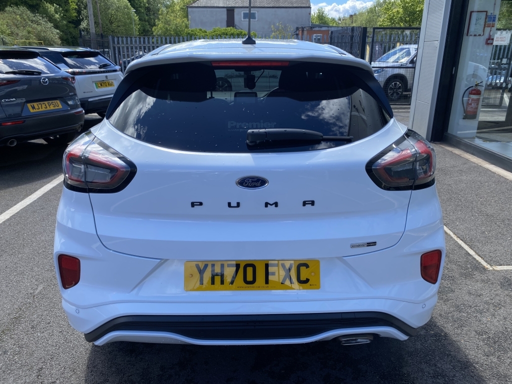 Ford Puma 1.0 St-line Mhev YH70FXC White #5