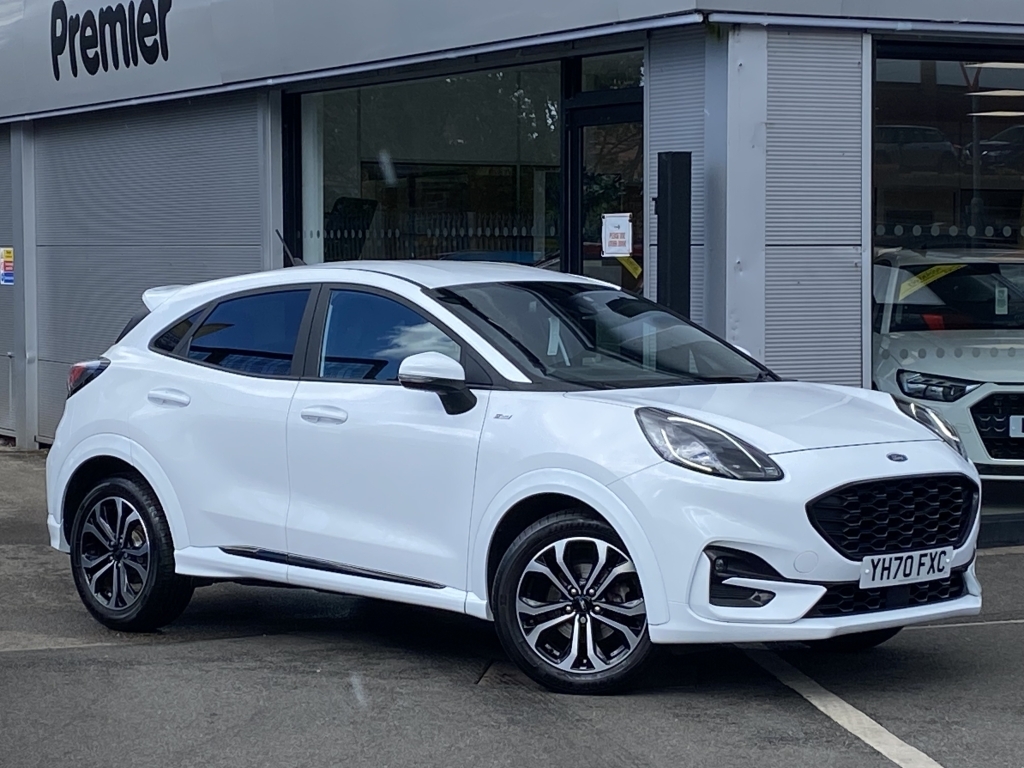 Ford Puma 1.0 St-line Mhev White