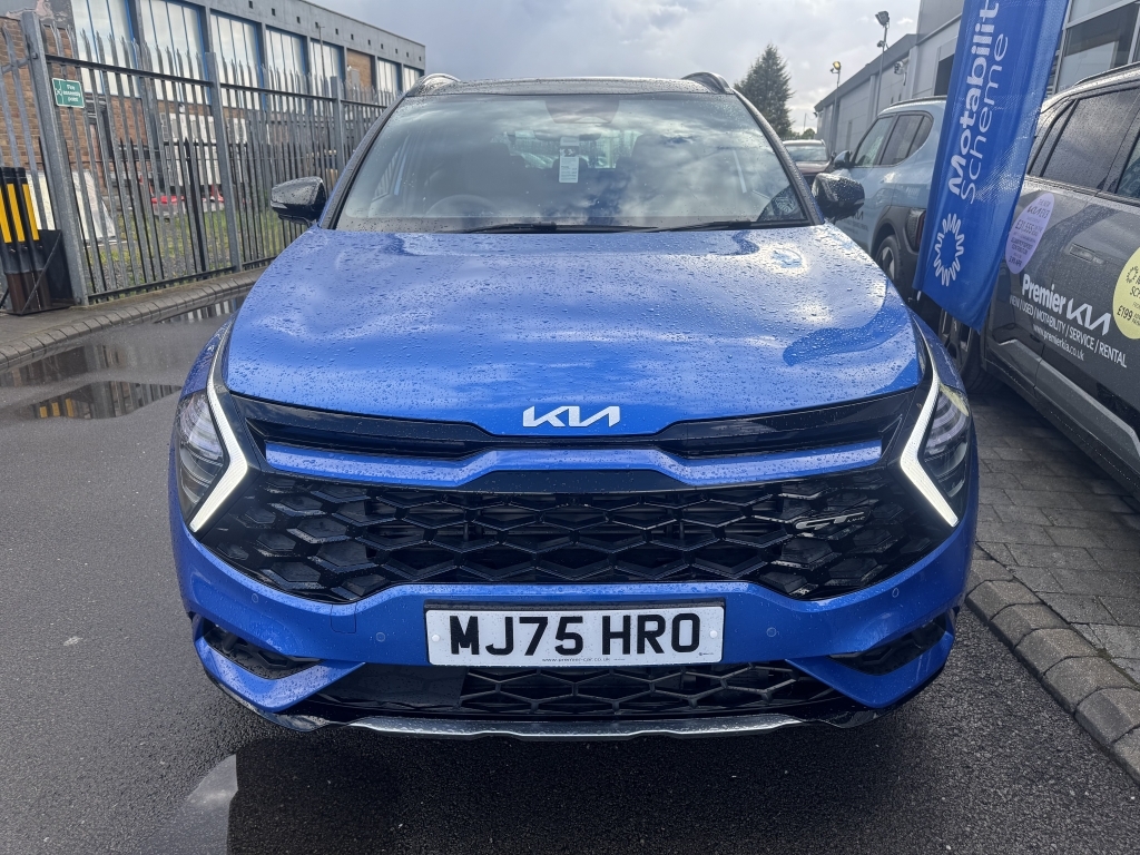 Kia Sportage 1.6 Gt-line S Awd Hybrid Blue #2