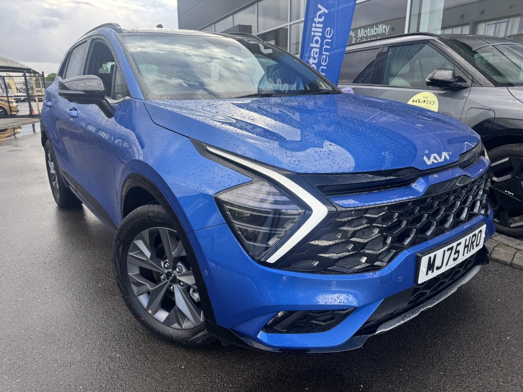 Kia Sportage 1.6 Gt-line S Awd Hybrid Blue