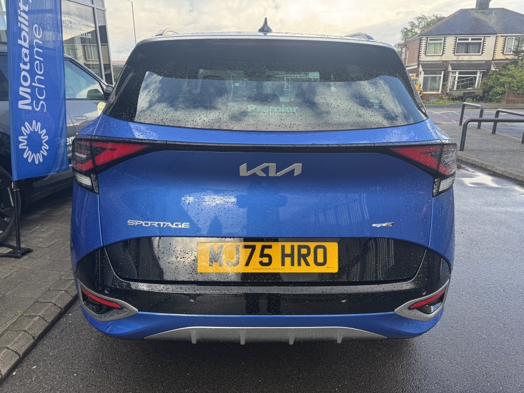 Kia Sportage 1.6 Gt-line S Awd Hybrid Blue #6