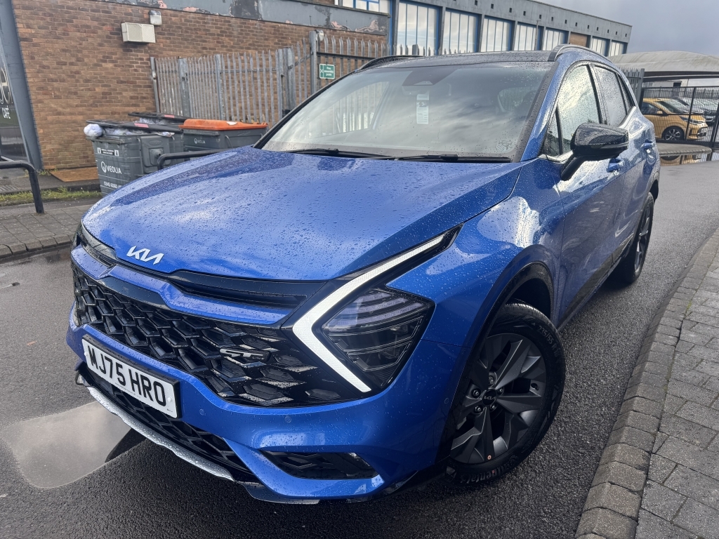 Kia Sportage 1.6 Gt-line S Awd Hybrid Blue #3