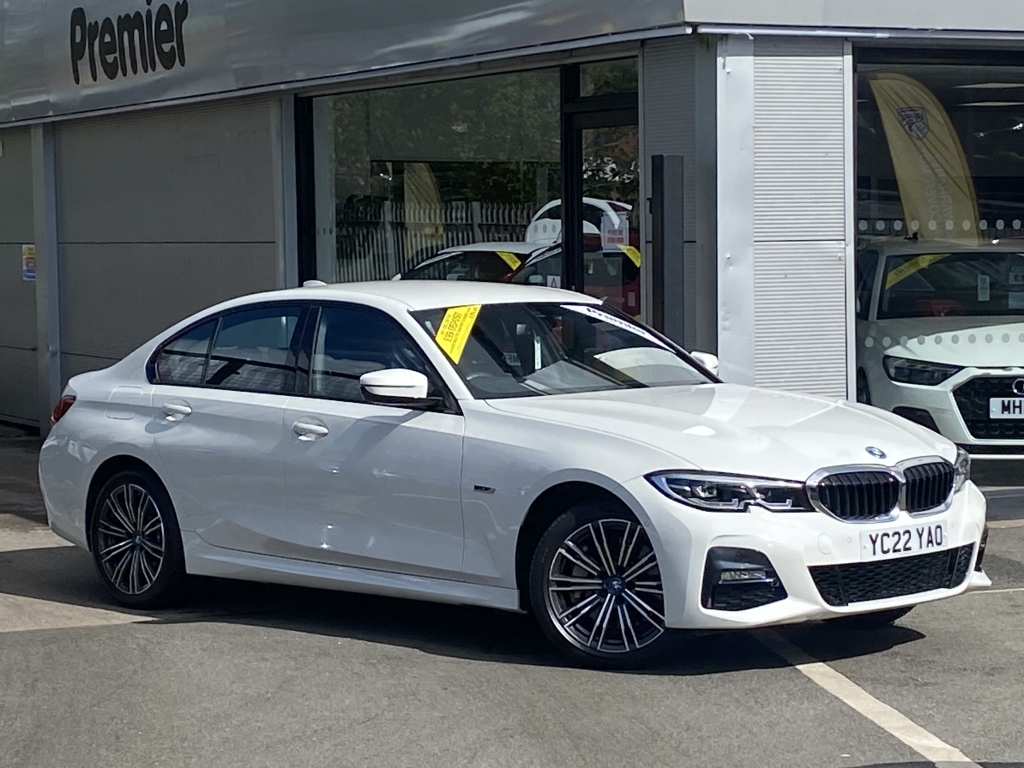 BMW 3 Series 2.0 330E M Sport White