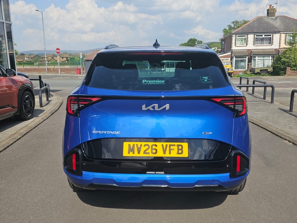 Kia Sportage 1.6 Gt-line S MV26VFB Blue #4