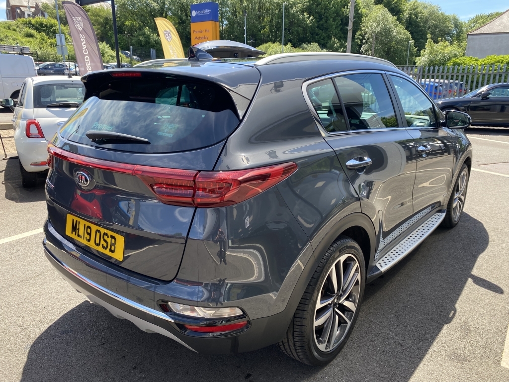 Kia Sportage 1.6 Crdi 4 Isg ML19OSB Grey #4