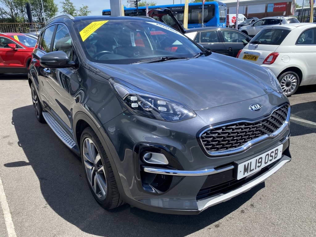 Kia Sportage 1.6 Crdi 4 Isg ML19OSB Grey #2