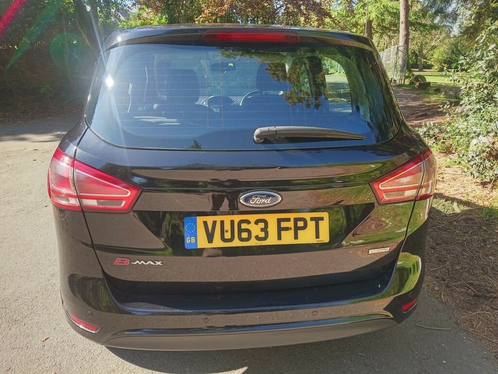 Ford B-Max 1.6 Tdci Zetec 2013 VU63FPT Black #5
