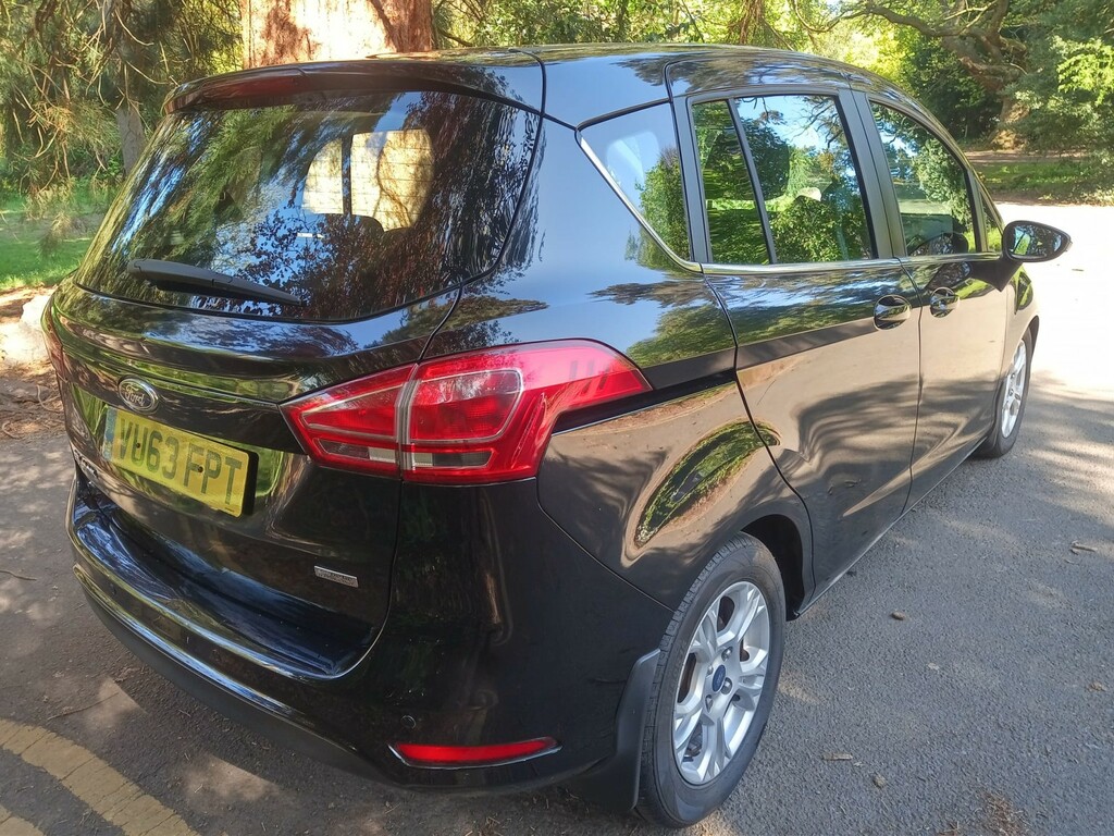 Ford B-Max 1.6 Tdci Zetec 2013 VU63FPT Black #6