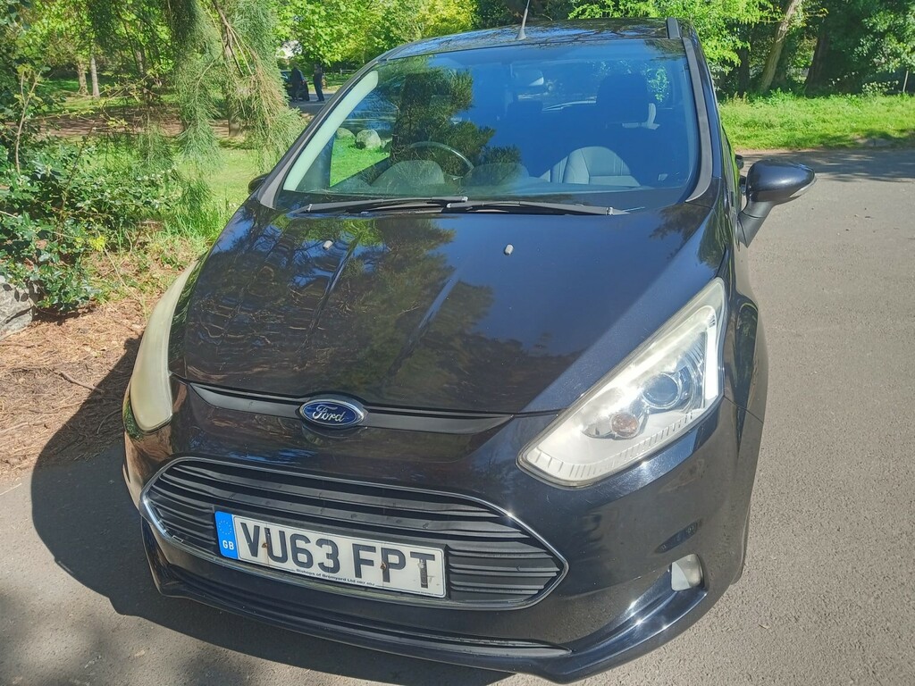 Ford B-Max 1.6 Tdci Zetec 2013 VU63FPT Black #2