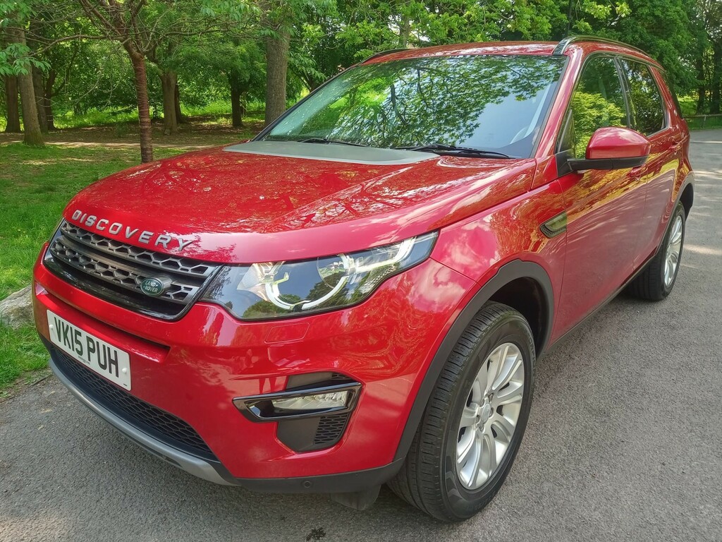 Land Rover Discovery Sport 2.2 Sd4 Se Tech 2015 Red
