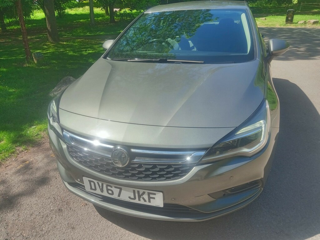Vauxhall Astra 1.4 I Turbo Elite 2018 DV67JKF Grey #2