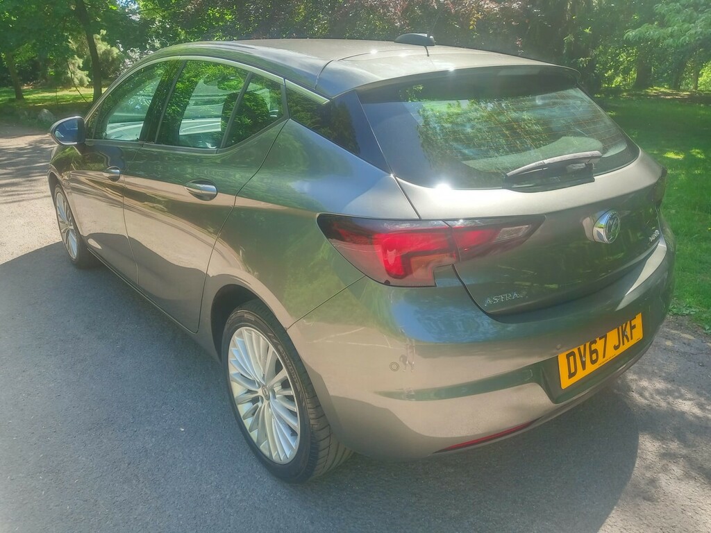Vauxhall Astra 1.4 I Turbo Elite 2018 DV67JKF Grey #4