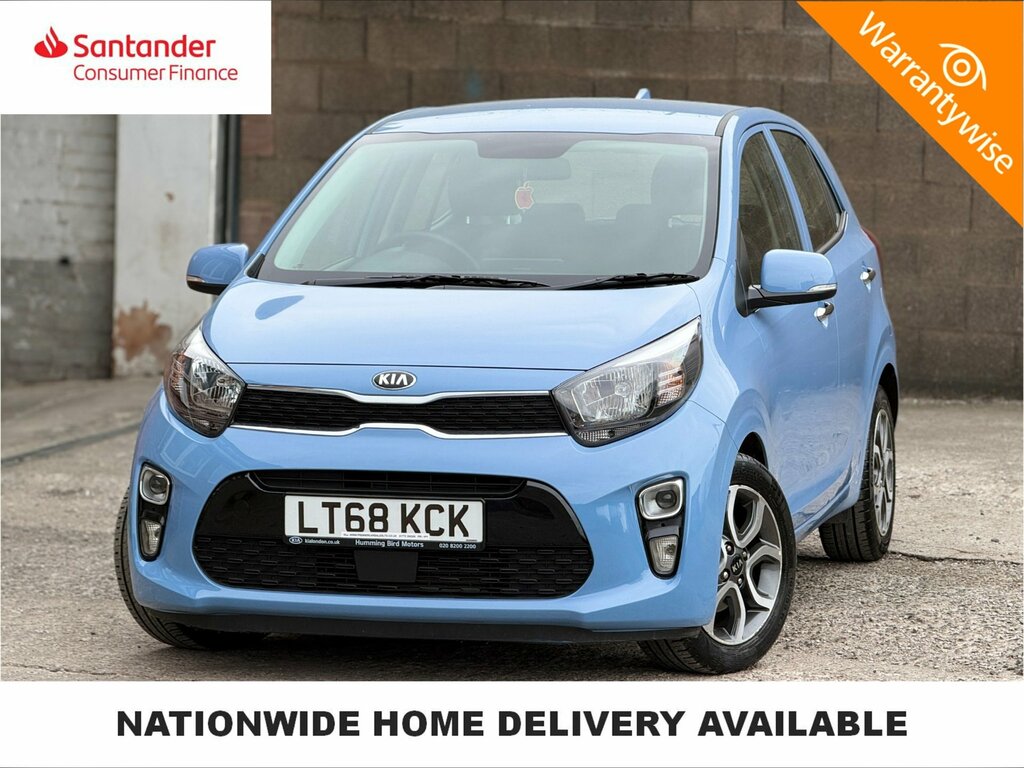 Kia Picanto 1.25 3 Hatchback Euro 6 83 Bhp Blue