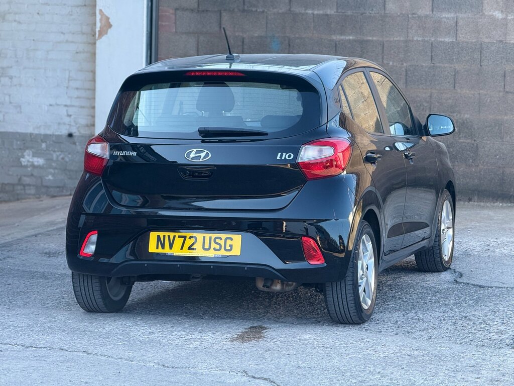 Hyundai I10 1.0 Se Connect Hatchback Euro 6 NV72USG Black #5