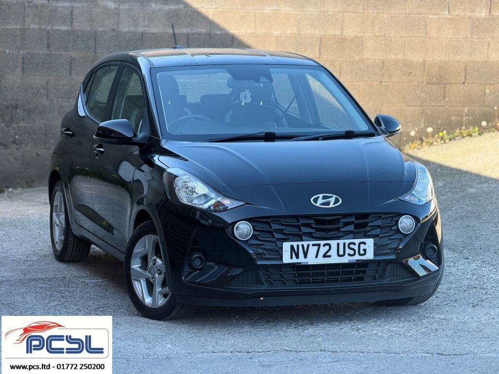Hyundai I10 1.0 Se Connect Hatchback Euro 6 NV72USG Black #2