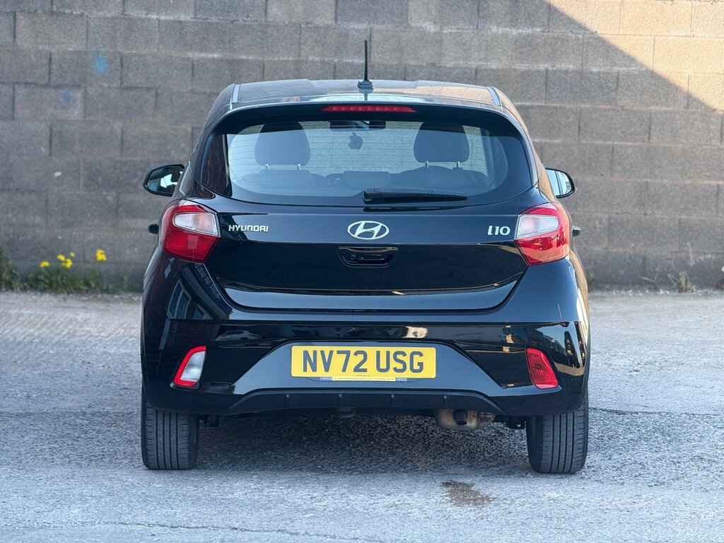 Hyundai I10 1.0 Se Connect Hatchback Euro 6 NV72USG Black #4