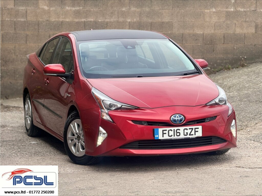 Toyota Prius 1.8 Vvt-h Excel Hatchback Hybrid Cvt Eu Red #3