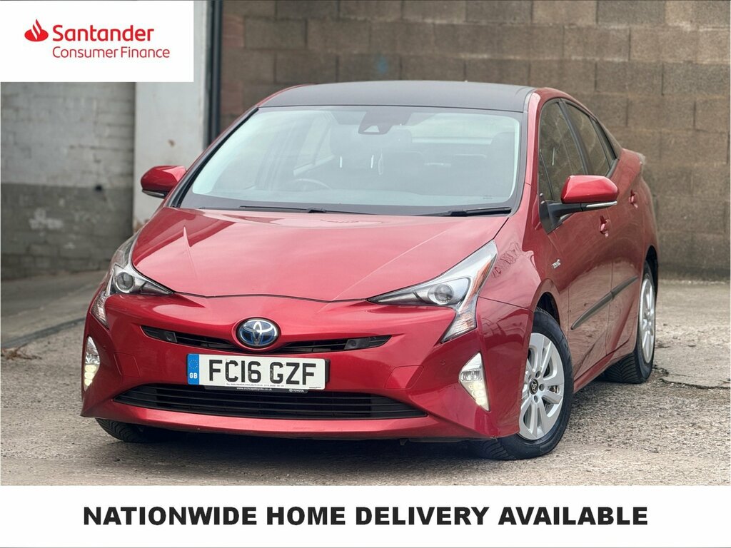 Toyota Prius 1.8 Vvt-h Excel Hatchback Hybrid Cvt Eu Red