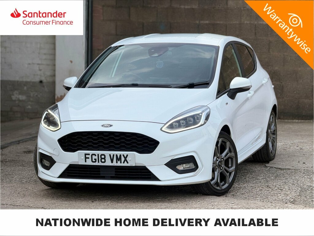 Ford Fiesta 1.0T Ecoboost St-line X Hatchback Manua White