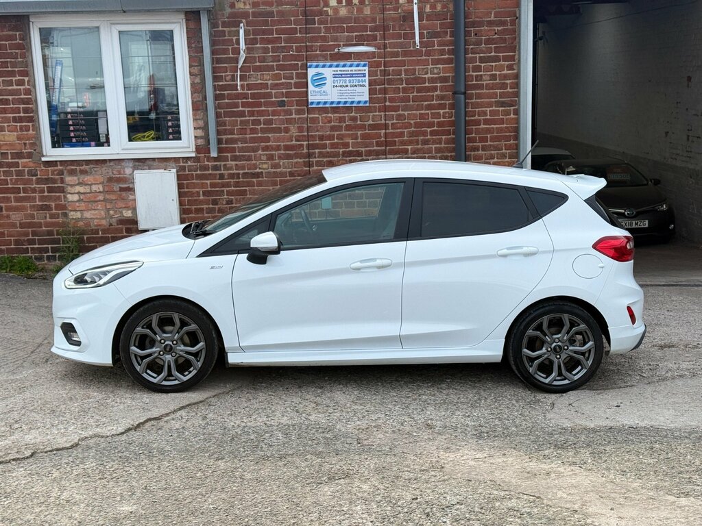 Ford Fiesta 1.0T Ecoboost St-line X Hatchback Manua FG18VMX White #4