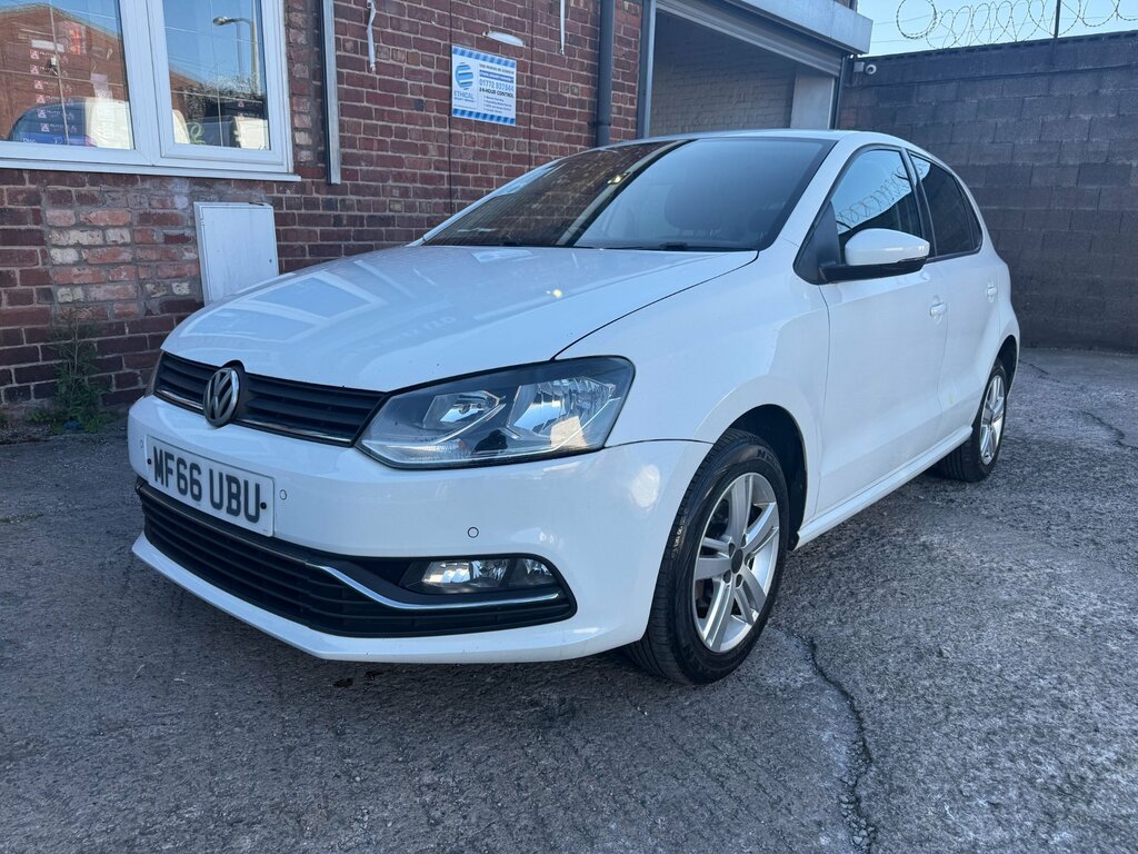 Volkswagen Polo 1.0 Bluemotion Tech Match Hatchback Man White