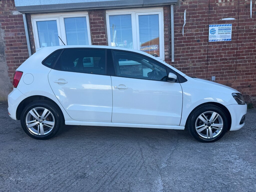 Volkswagen Polo 1.0 Bluemotion Tech Match Hatchback Man MF66UBU White #5