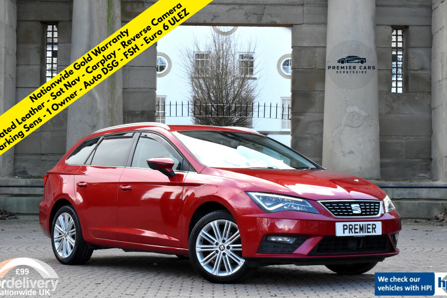 Seat Leon St 1.4 Tsi Eco Tsi Xcellence Estate Leather S Red
