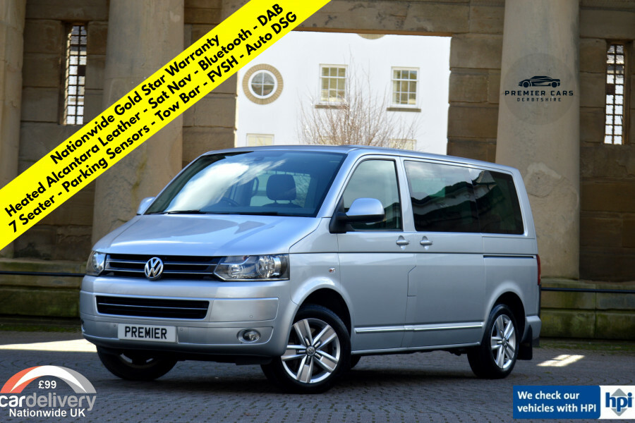 Volkswagen Caravelle Bluemotion Executive Leather Satnav Silver