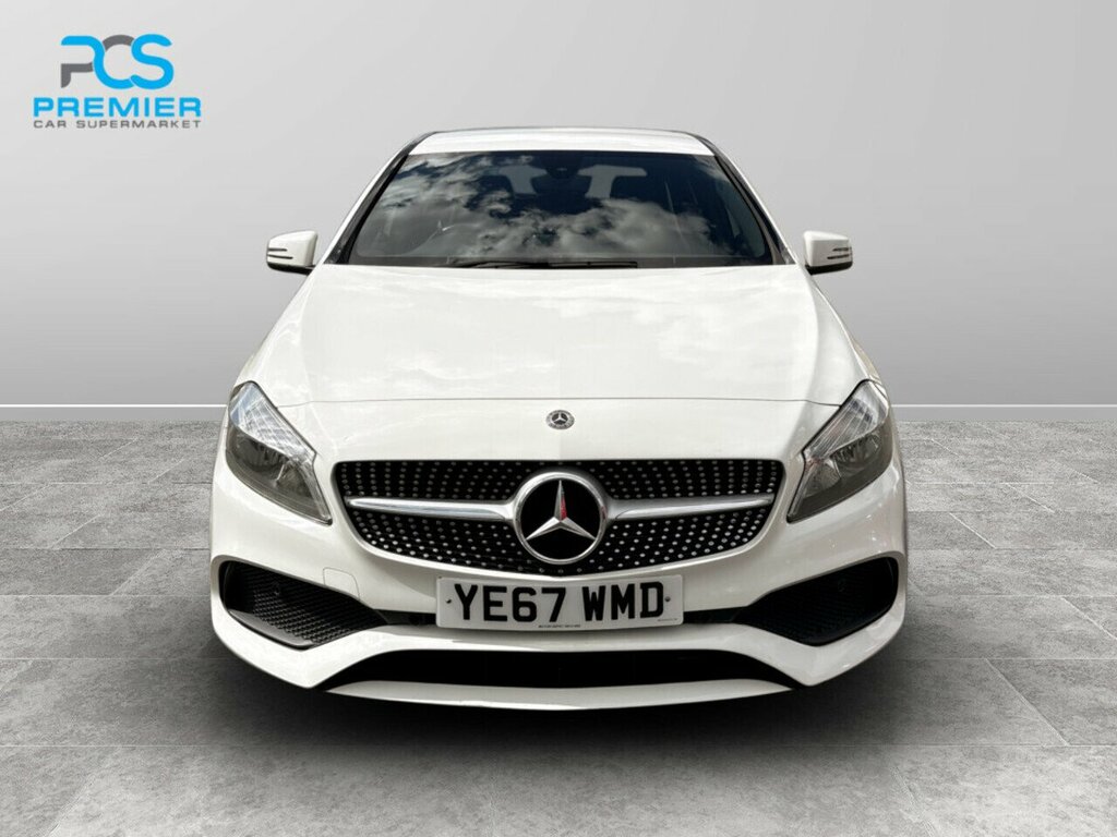 Mercedes-Benz A Class A200d Amg Line YE67WMD White #2