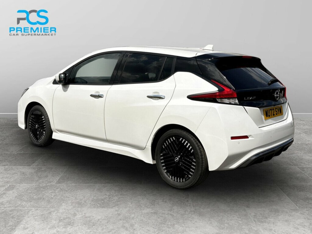 Nissan Leaf Tekna White #5