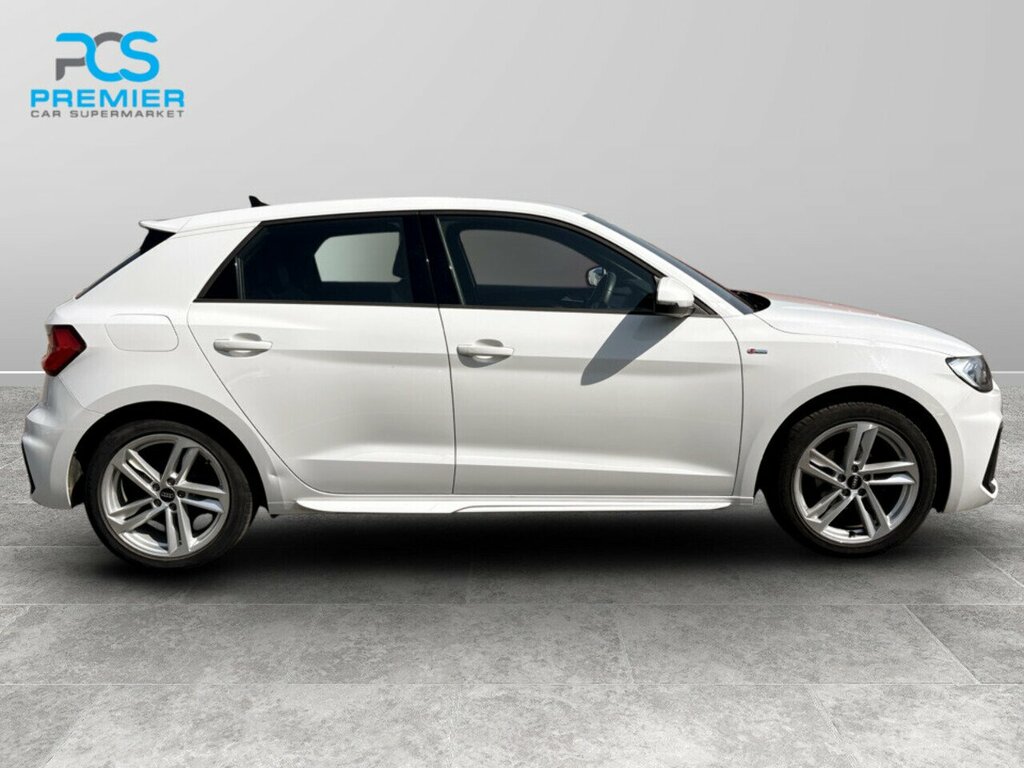 Audi A1 Tfsi S Line KP72XMH White #4