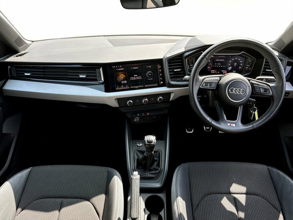 Audi A1 Tfsi S Line KP72XMH White #6