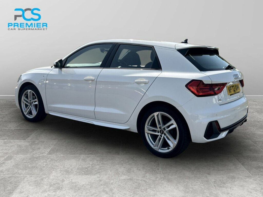Audi A1 Tfsi S Line KP72XMH White #5