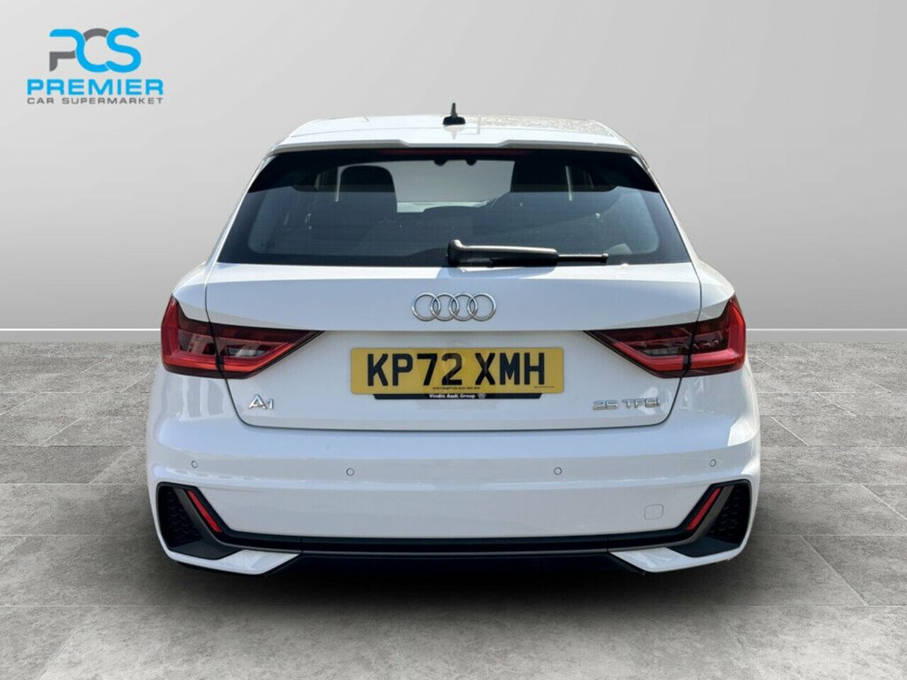 Audi A1 Tfsi S Line KP72XMH White #3