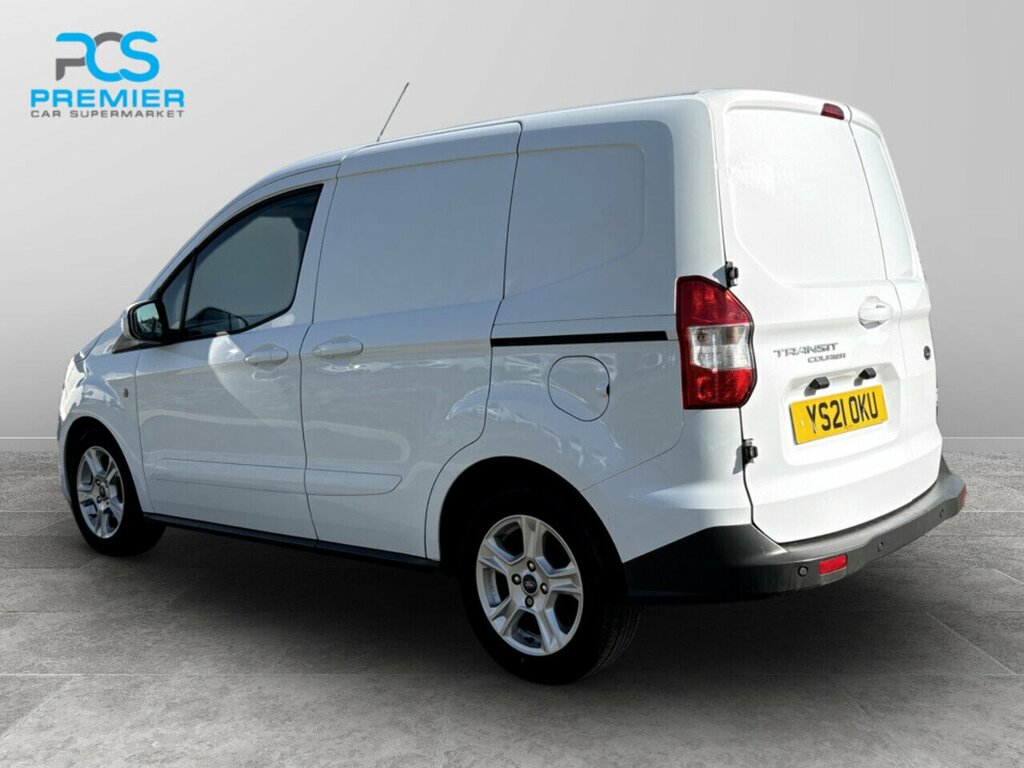 Ford Transit Courier Ecoboost Limited YS21OKU White #5